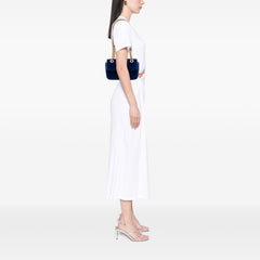 Small GG Marmont Matelasse Velvet Shoulder Bag