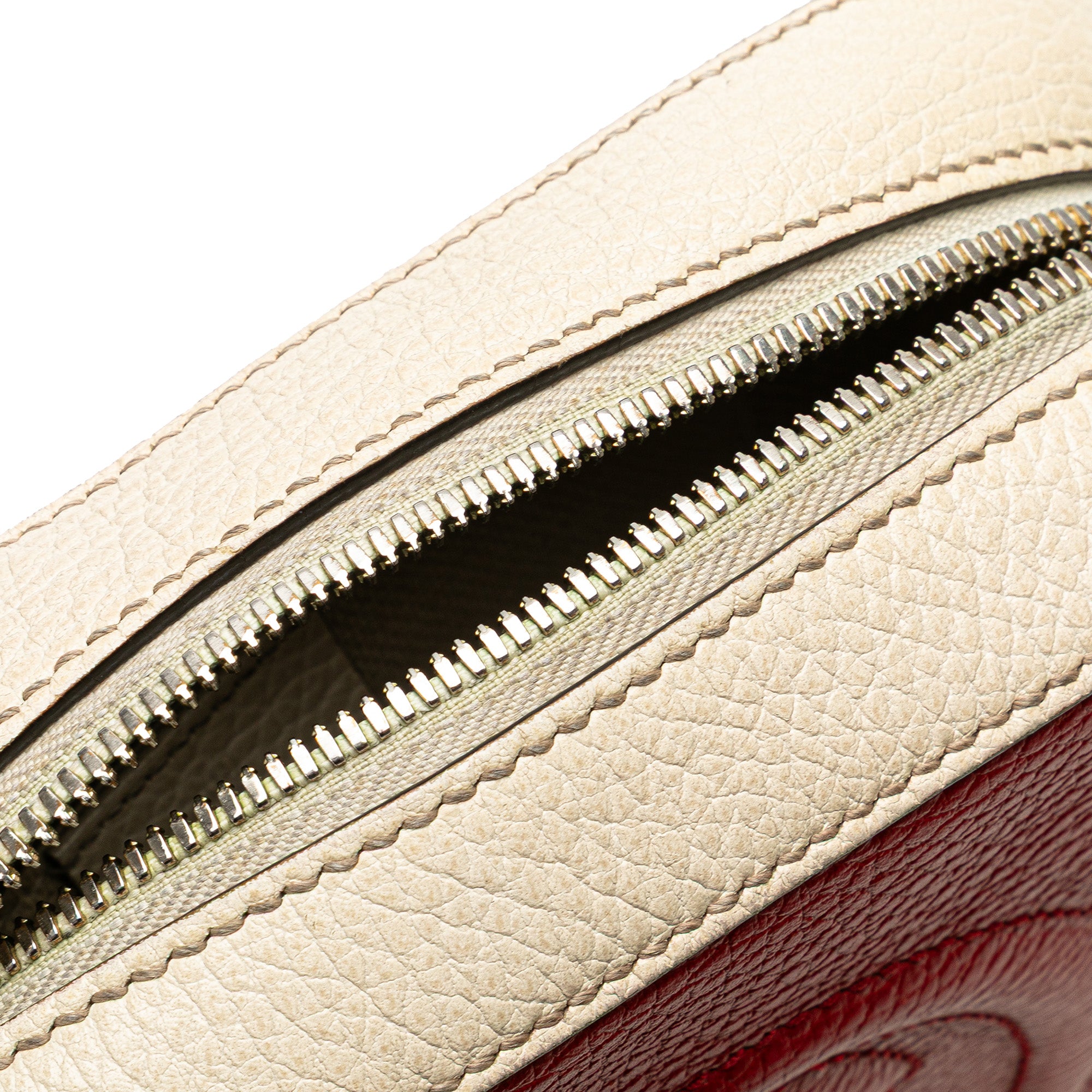 Small Tricolor Leather Soho Disco Crossbody