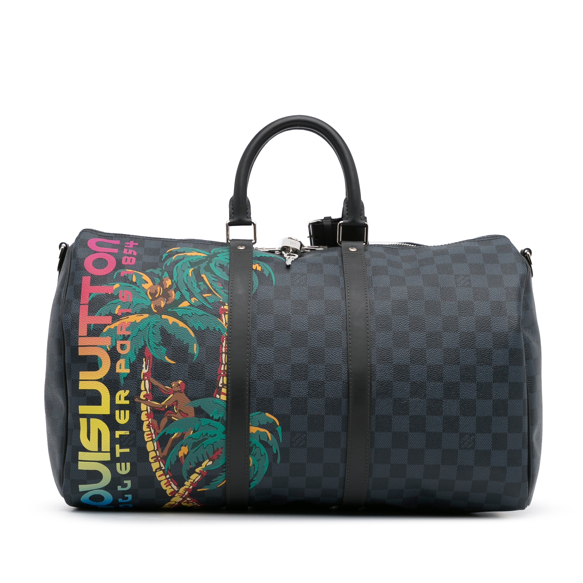 Damier Cobalt Jungle Keepall Bandouliere 45_0