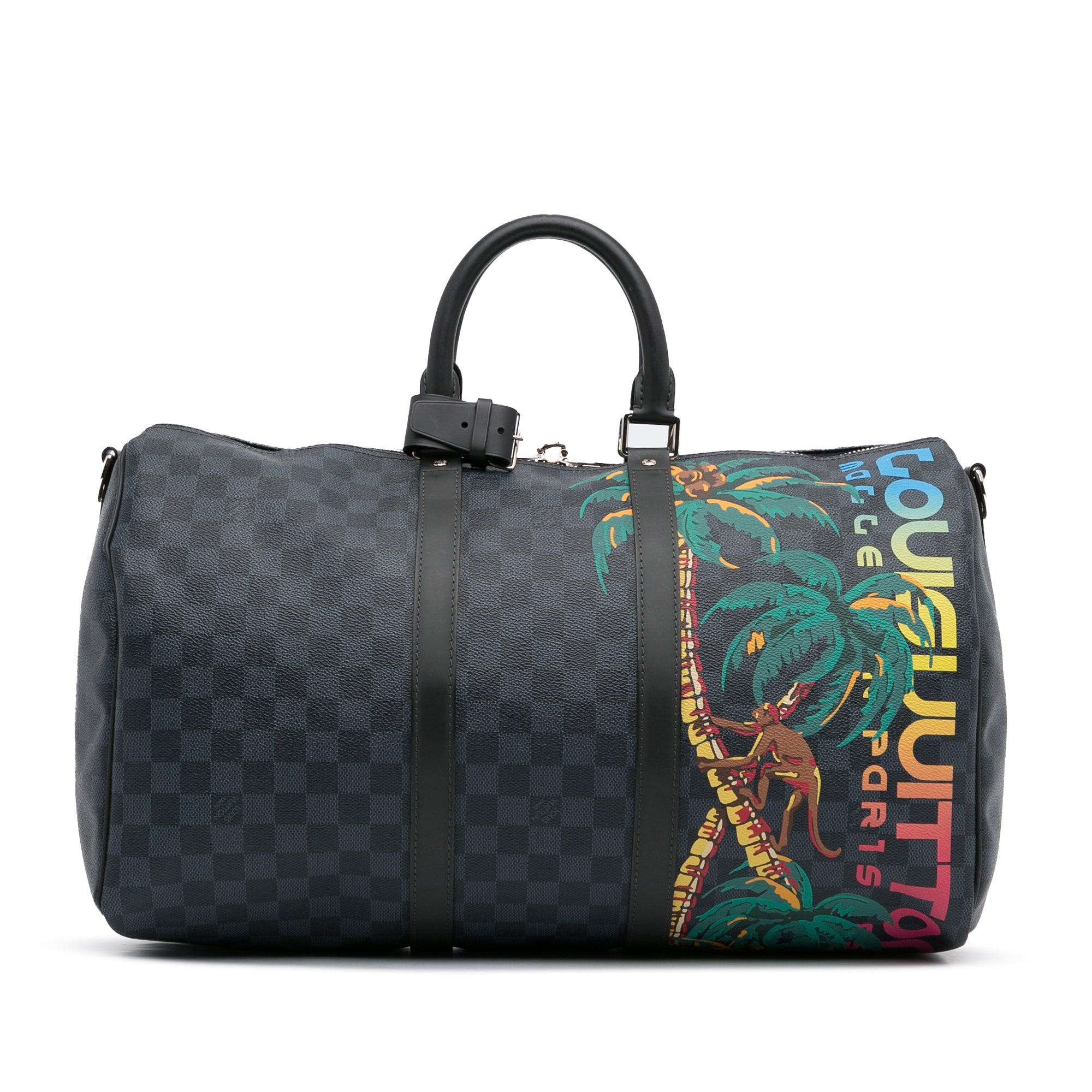 Damier Cobalt Jungle Keepall Bandouliere 45_2