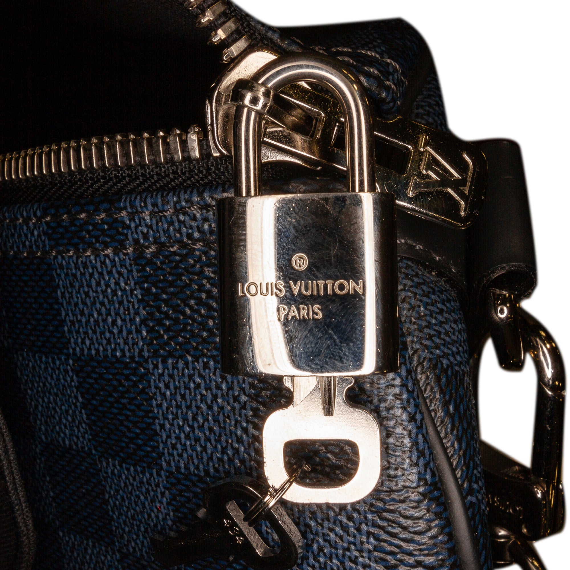 Damier Cobalt Jungle Keepall Bandouliere 45_7