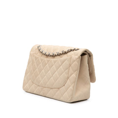Jumbo Classic Caviar Double Flap