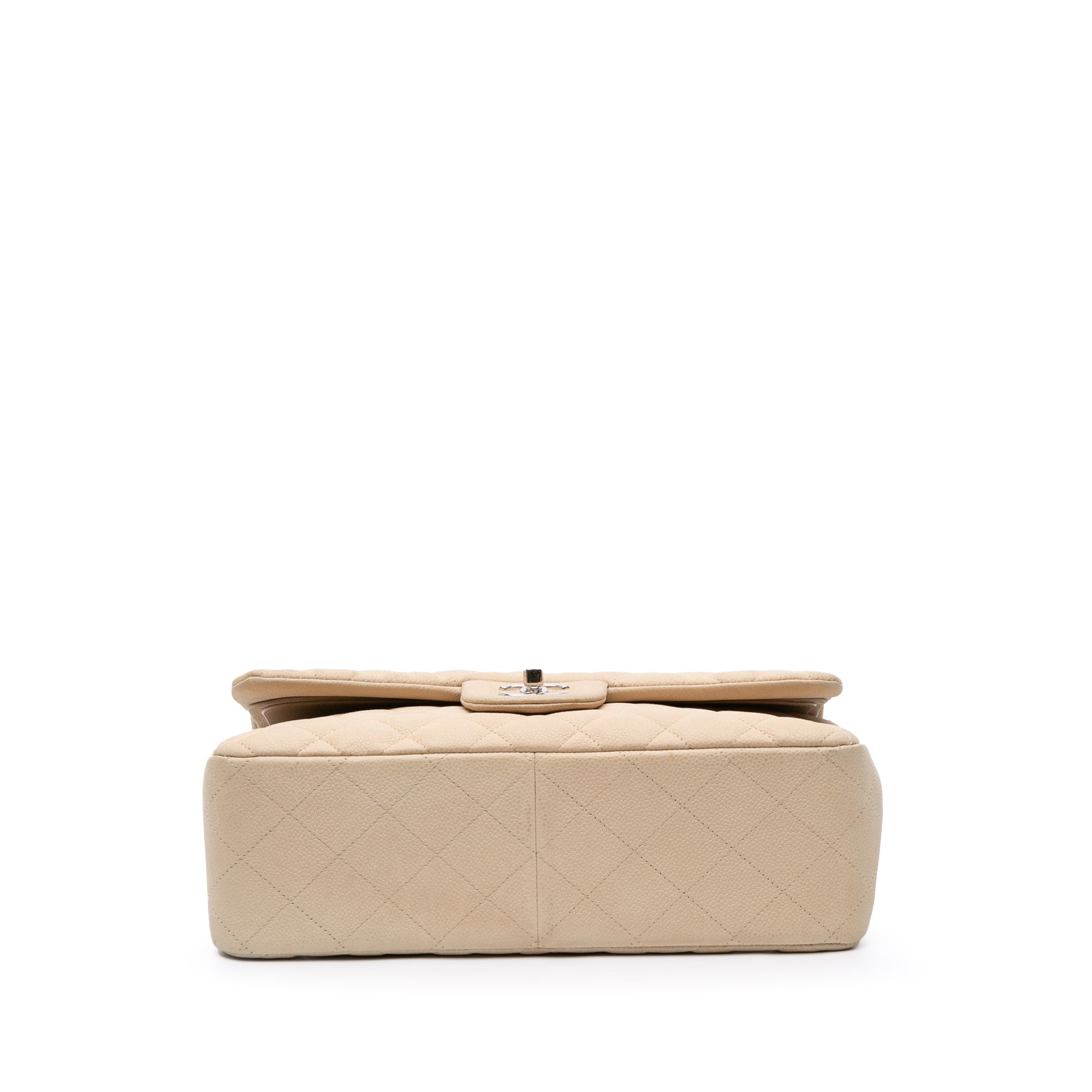 Jumbo Classic Caviar Double Flap