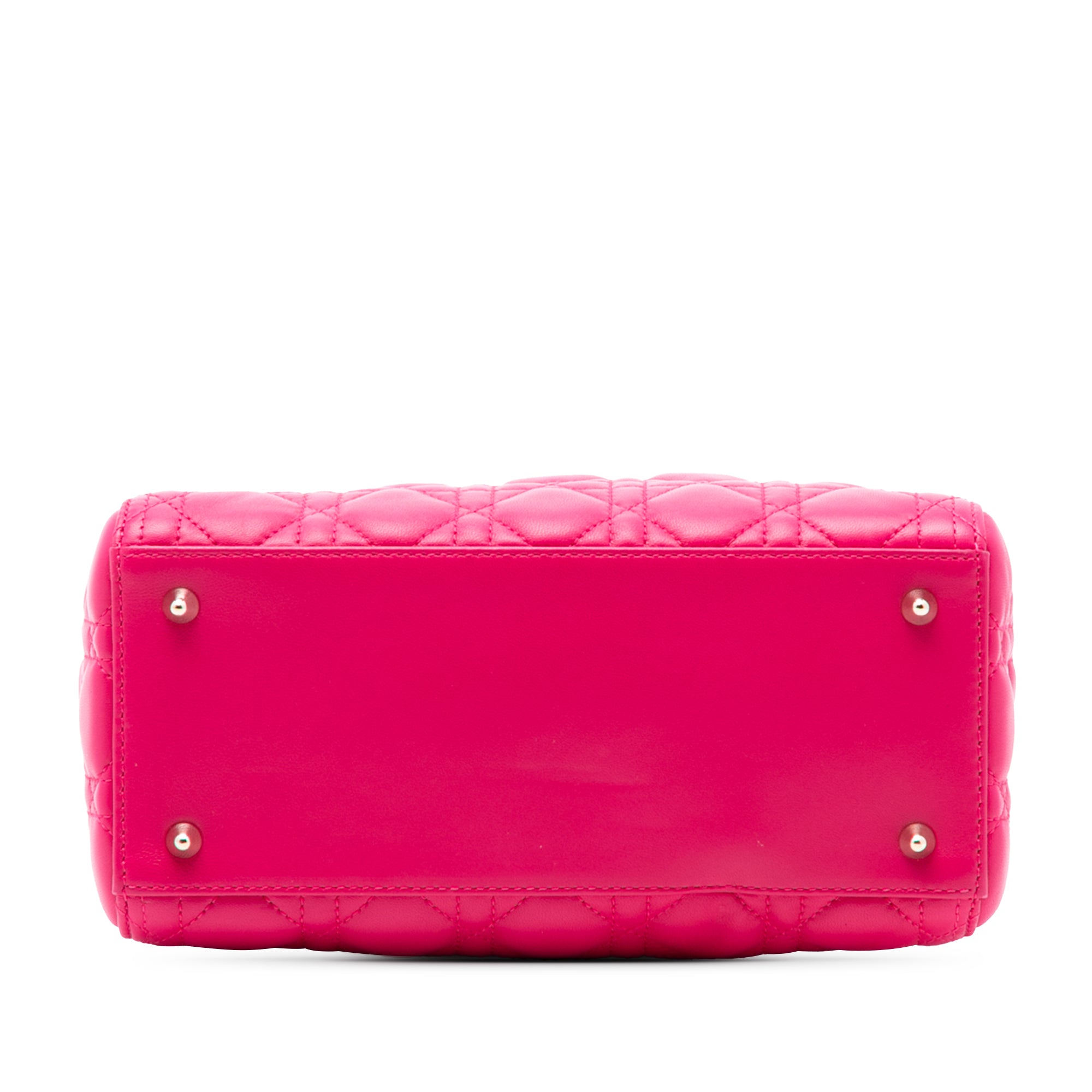 Medium Lambskin Cannage Lady Dior