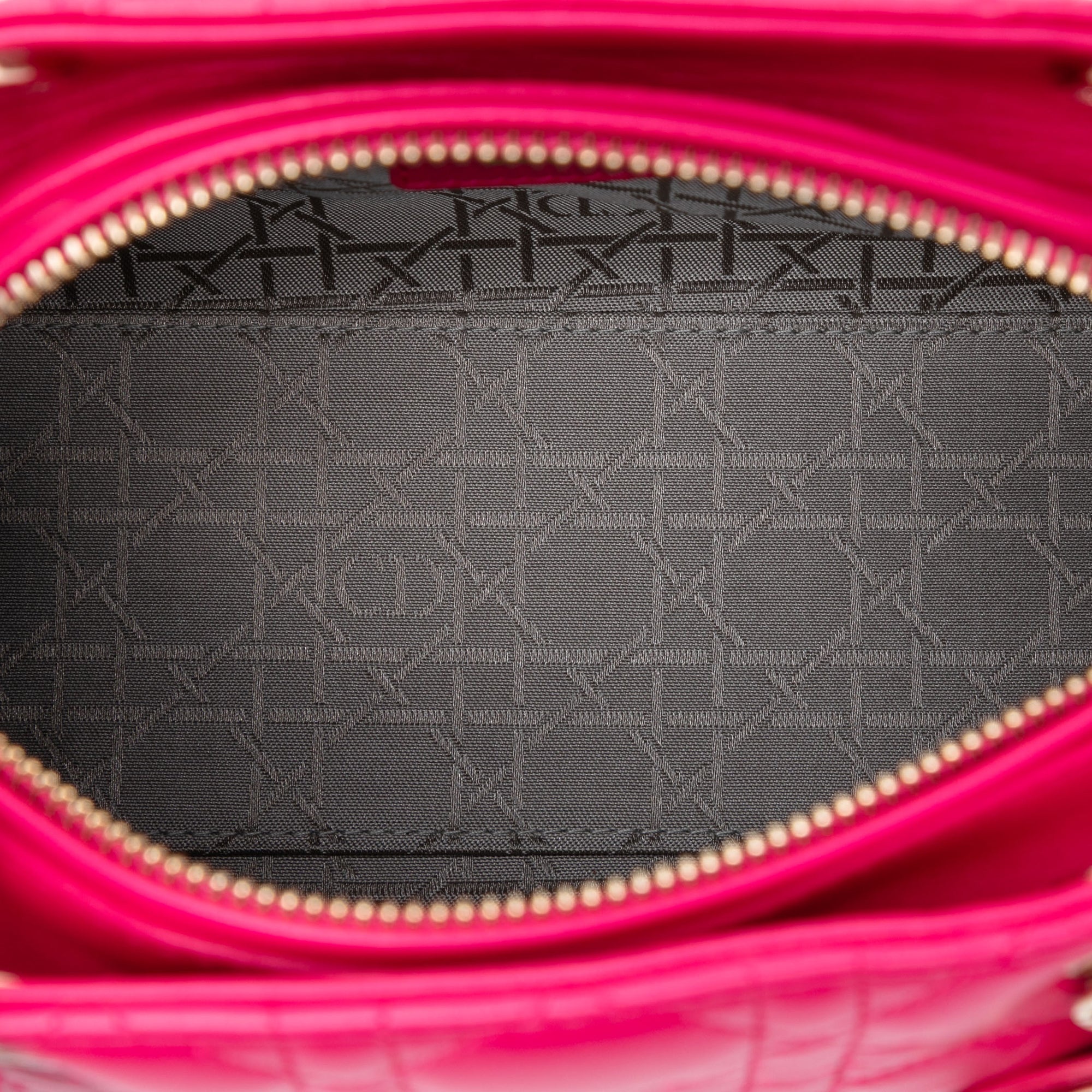 Medium Lambskin Cannage Lady Dior