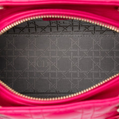 Medium Lambskin Cannage Lady Dior
