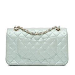 Medium Classic Iridescent Lambskin Double Flap_2