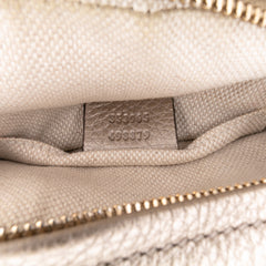 Mini Metallic Pebbled Calfskin Soho Chain Crossbody