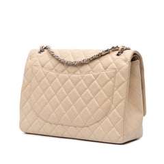Maxi Classic Caviar Double Flap