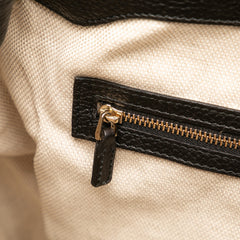 Large Pebbled Calfskin Soho Convertible Hobo