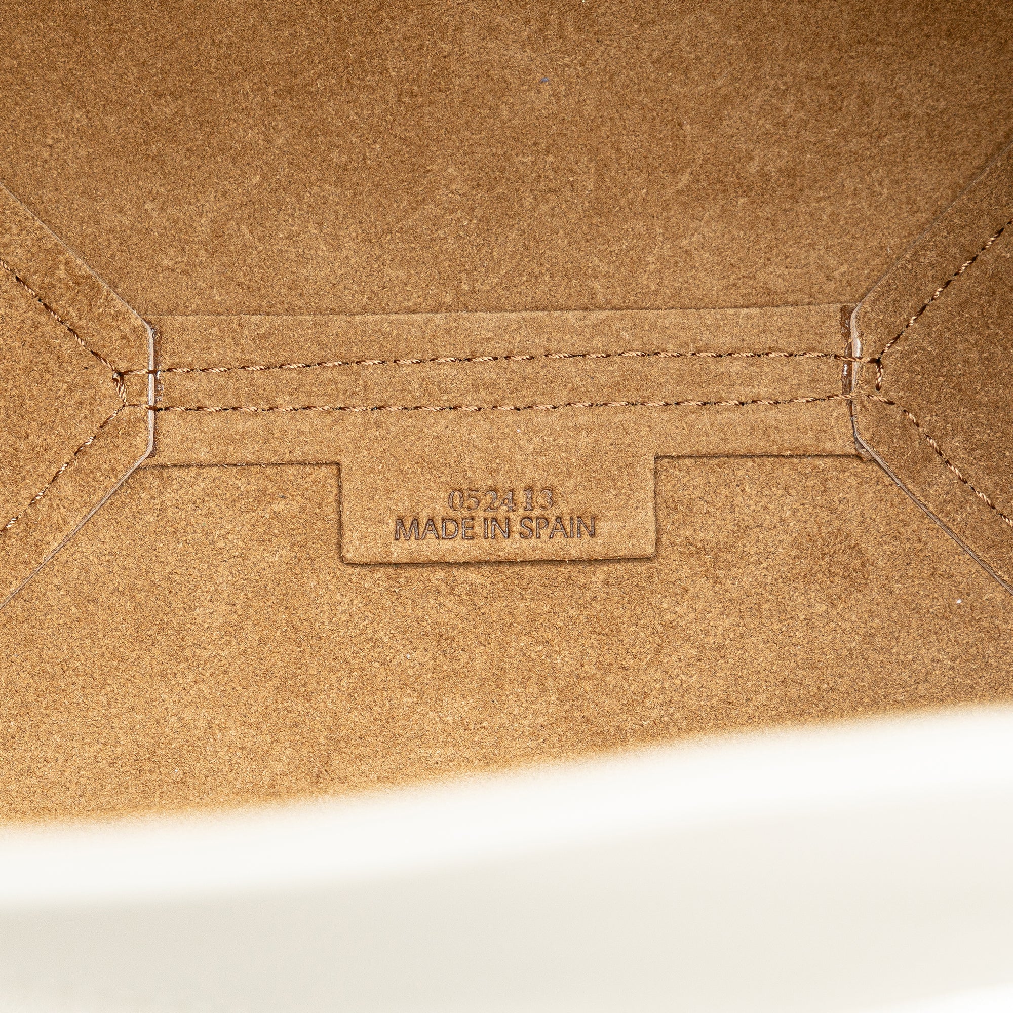 Mini Bicolor Calfskin Puzzle Fold Tote