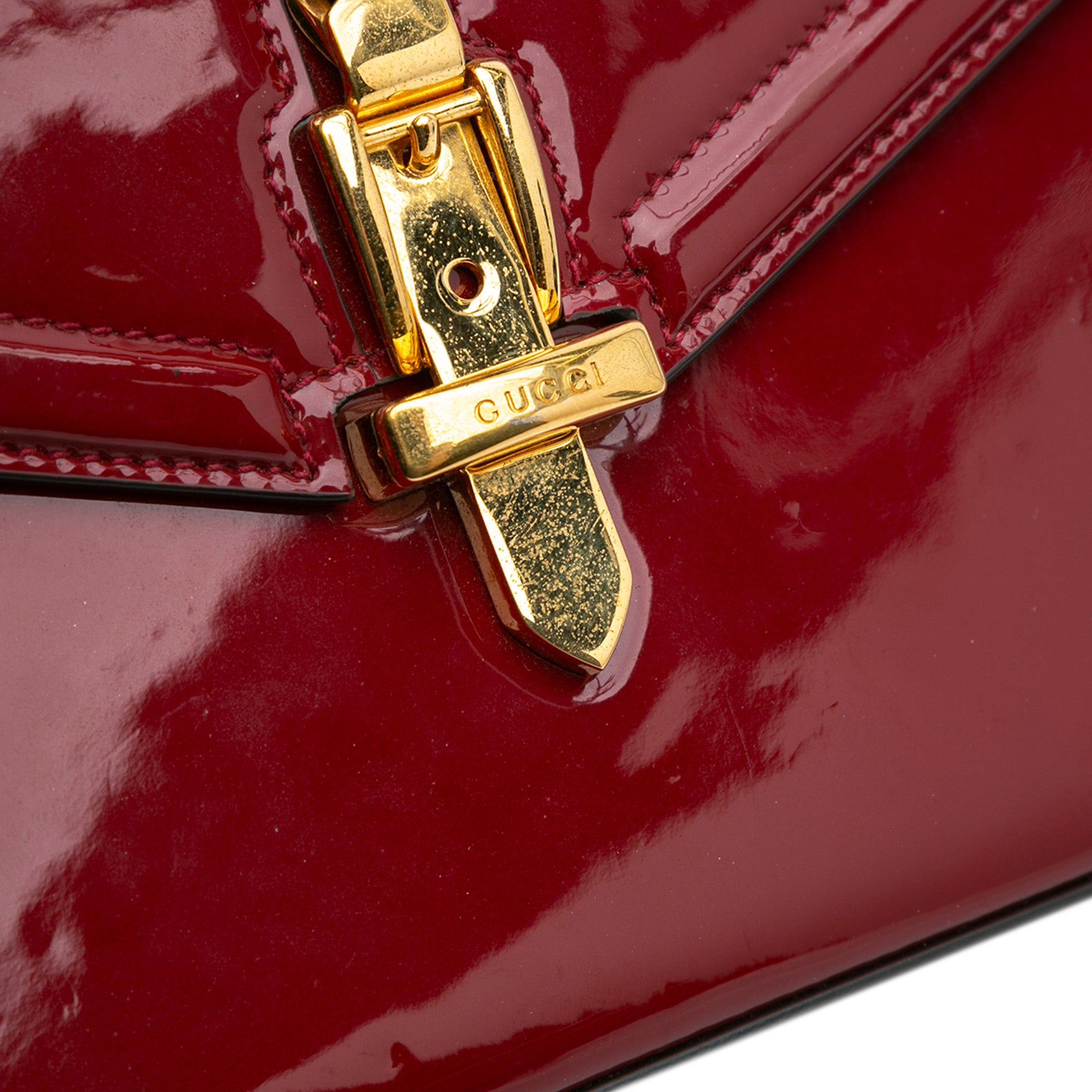 Mini Patent Sylvie 1969 Top Handle Bag