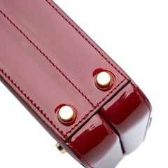 Mini Patent Sylvie 1969 Top Handle Bag