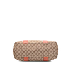 Medium GG Canvas Bamboo Libeccio Tote