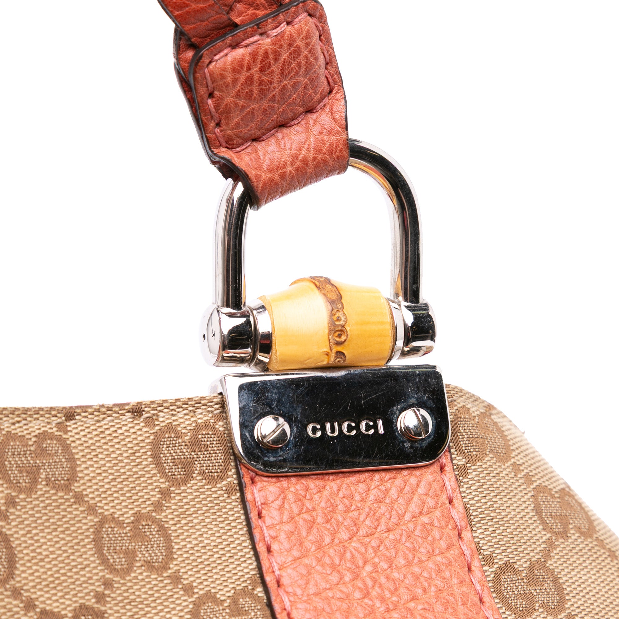Medium GG Canvas Bamboo Libeccio Tote
