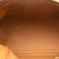 Macadam Coated Canvas Dome Satchel