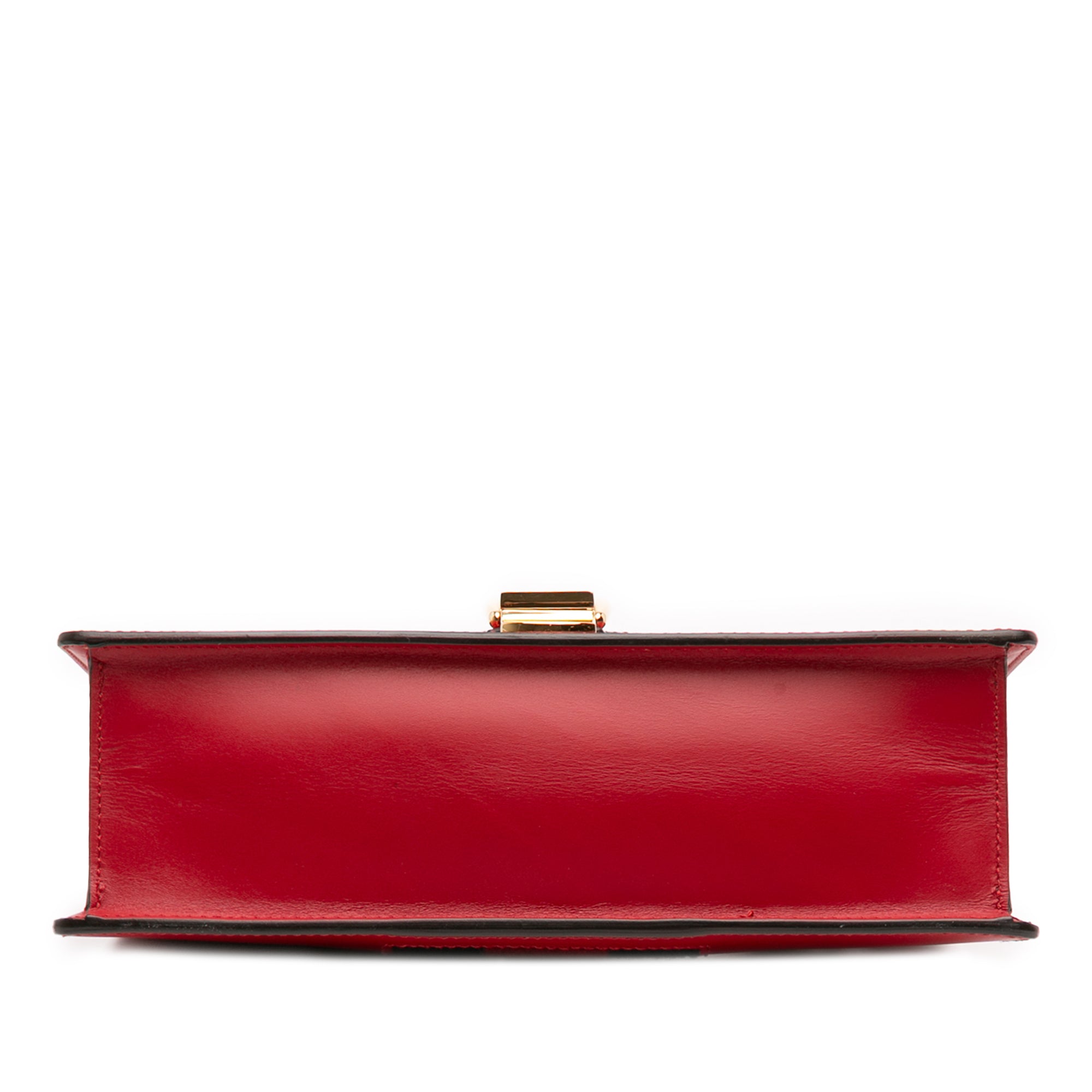 Small Leather Sylvie Web Satchel