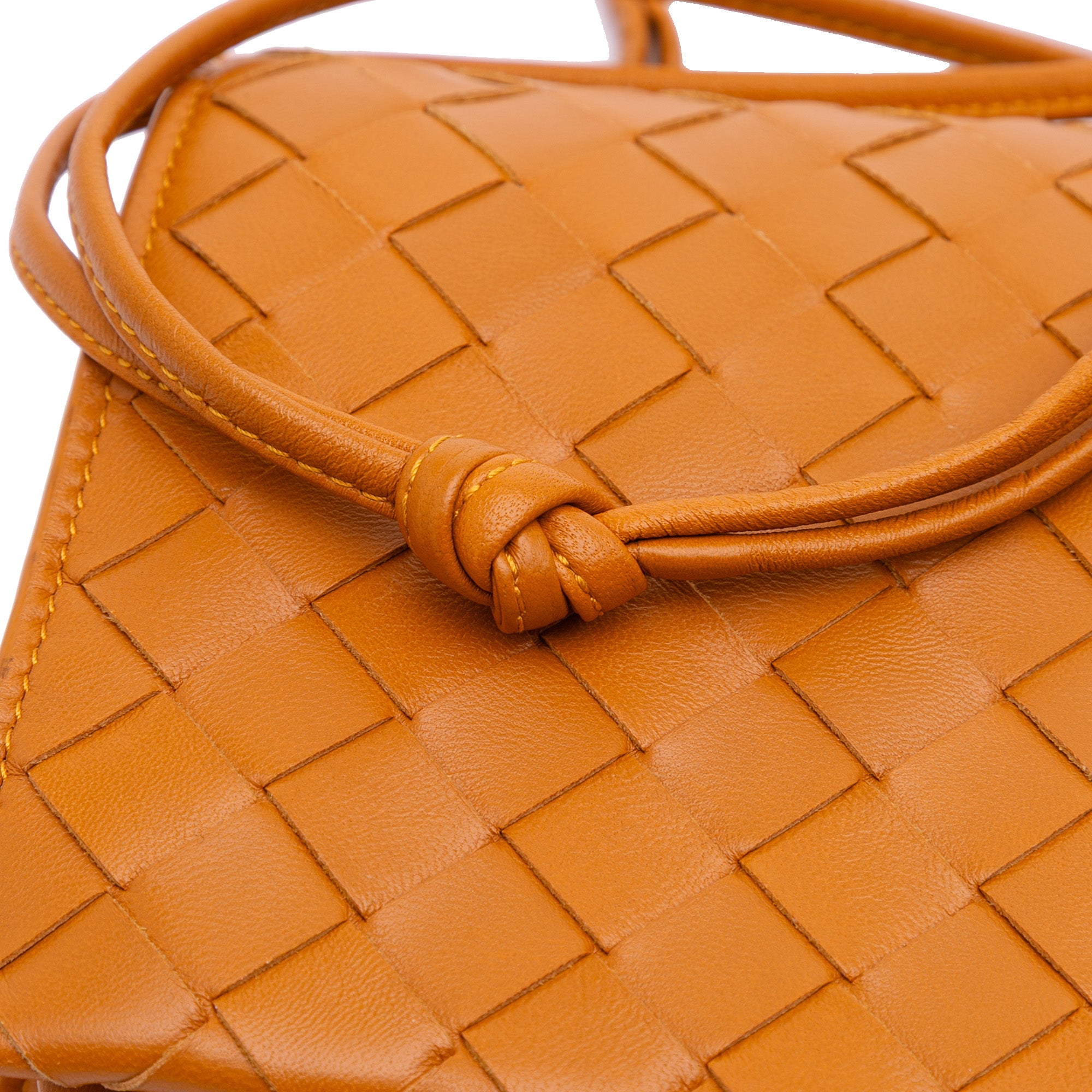 Nappa Intrecciato Trio Pouch On Strap