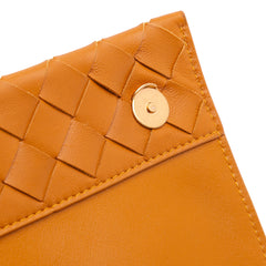Nappa Intrecciato Trio Pouch On Strap