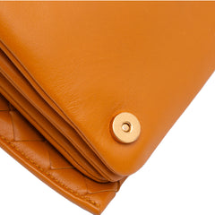 Nappa Intrecciato Trio Pouch On Strap