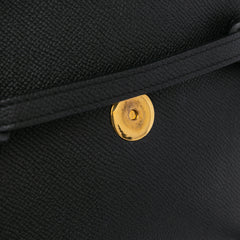 Nano Grained Calfskin Belt Bag