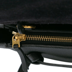 Nano Grained Calfskin Belt Bag