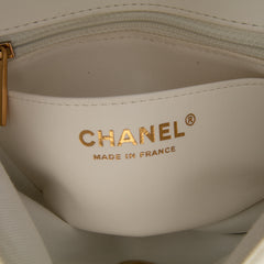 Mini Square Classic Lambskin Casino Royale Charms Single Flap