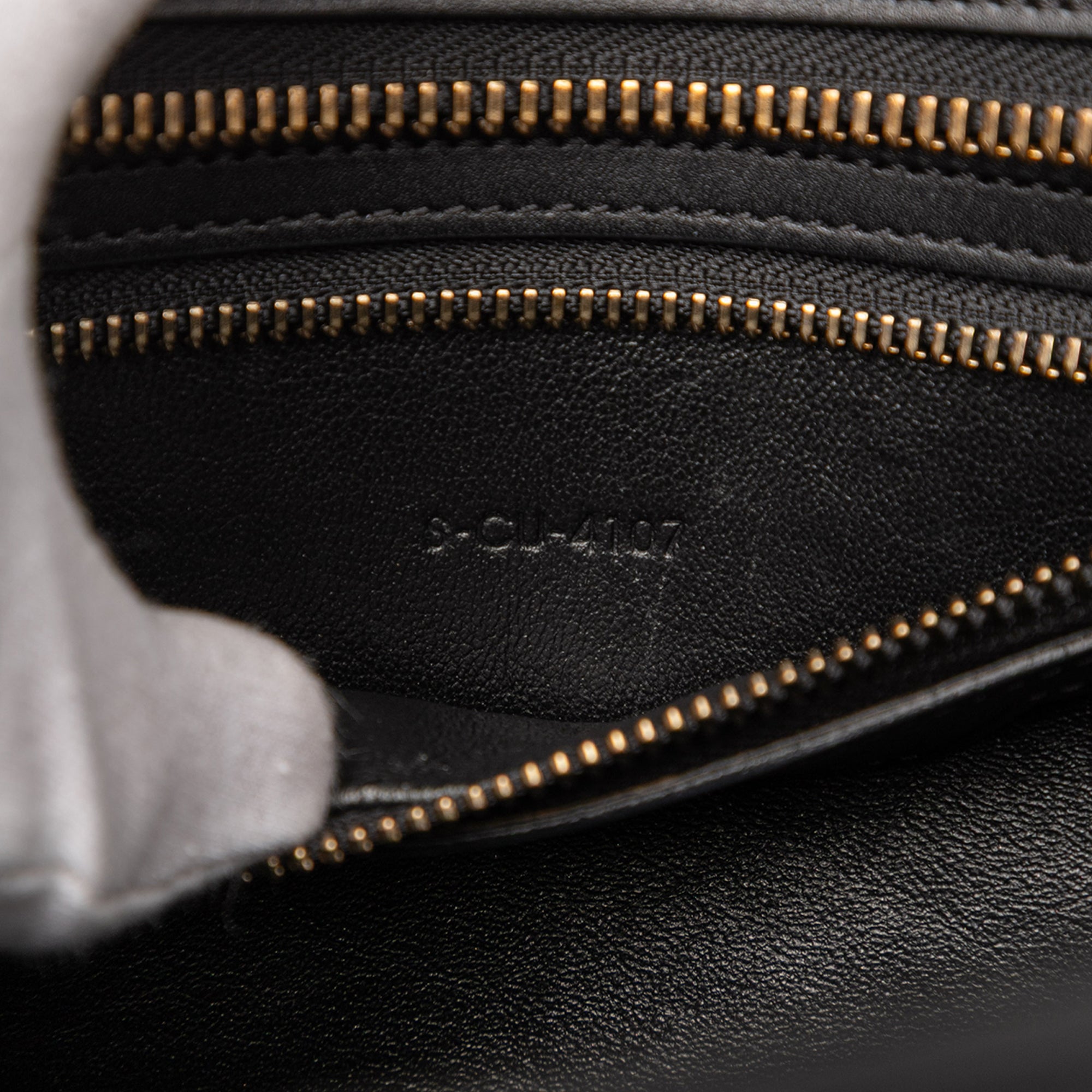 Micro Tricolor Leather Luggage Tote