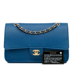 Medium Classic Caviar Pure Double Flap