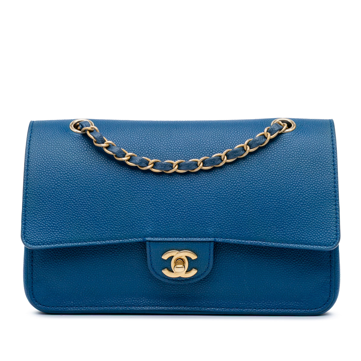 Medium Classic Caviar Pure Double Flap