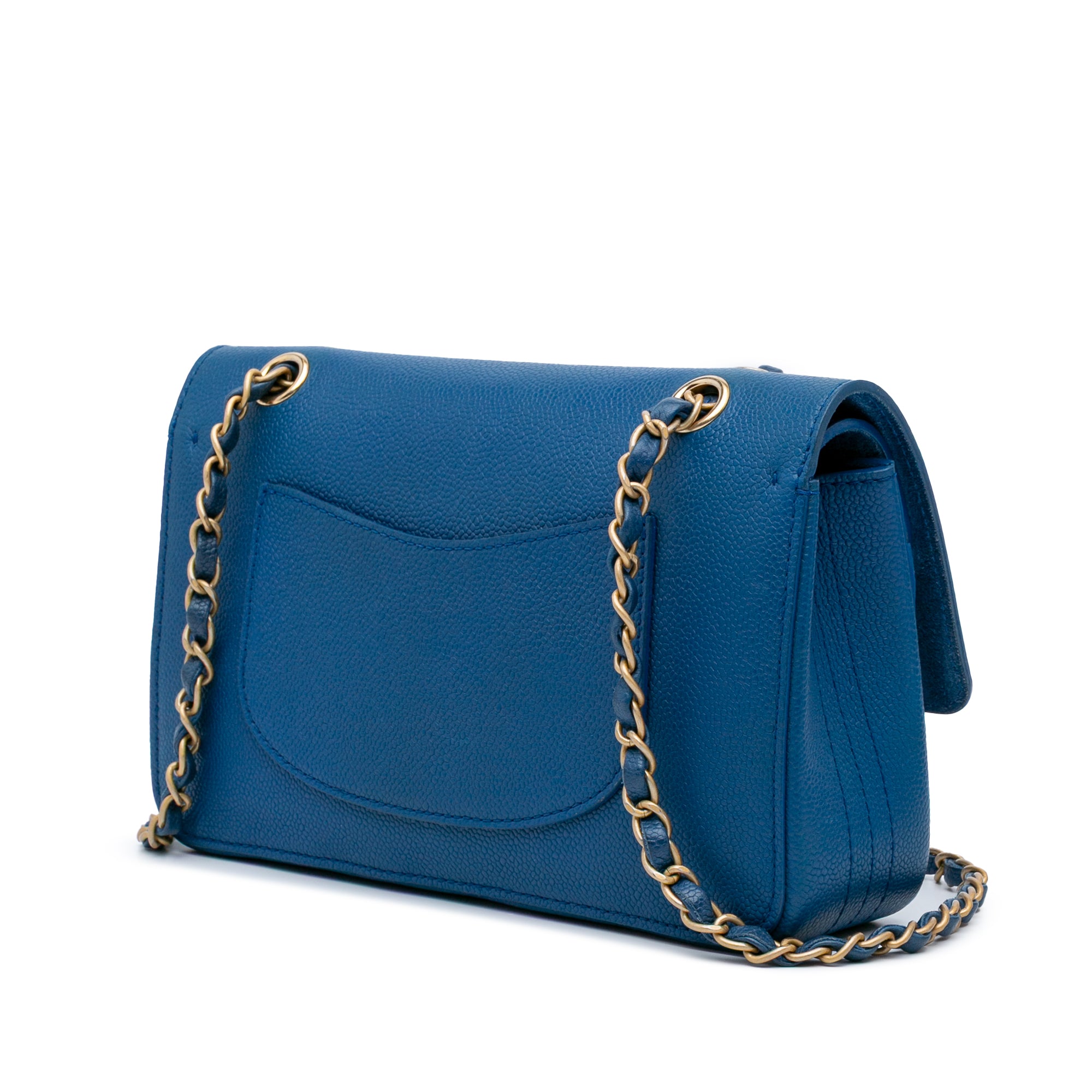Medium Classic Caviar Pure Double Flap