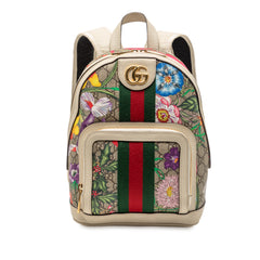 Small GG Supreme Flora Ophidia Backpack