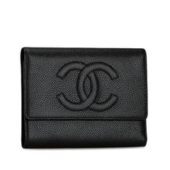 CC Caviar Bifold Wallet_1