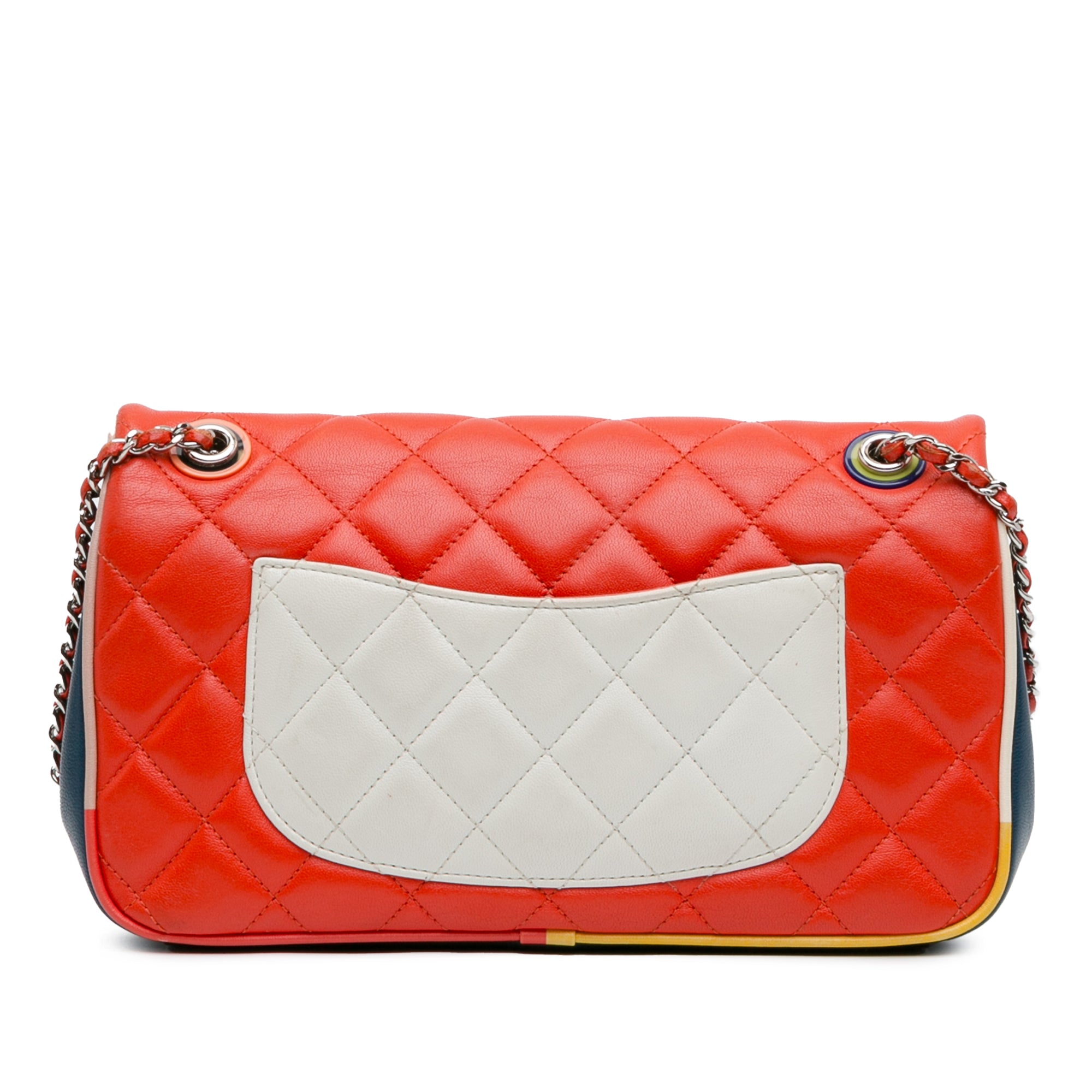 Medium Quilted Lambskin Paris-Cuba Color Flap_2