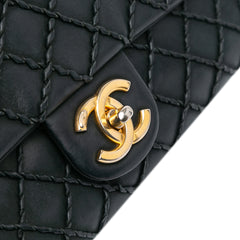 Calfskin Ultra Stitch Heart Flap