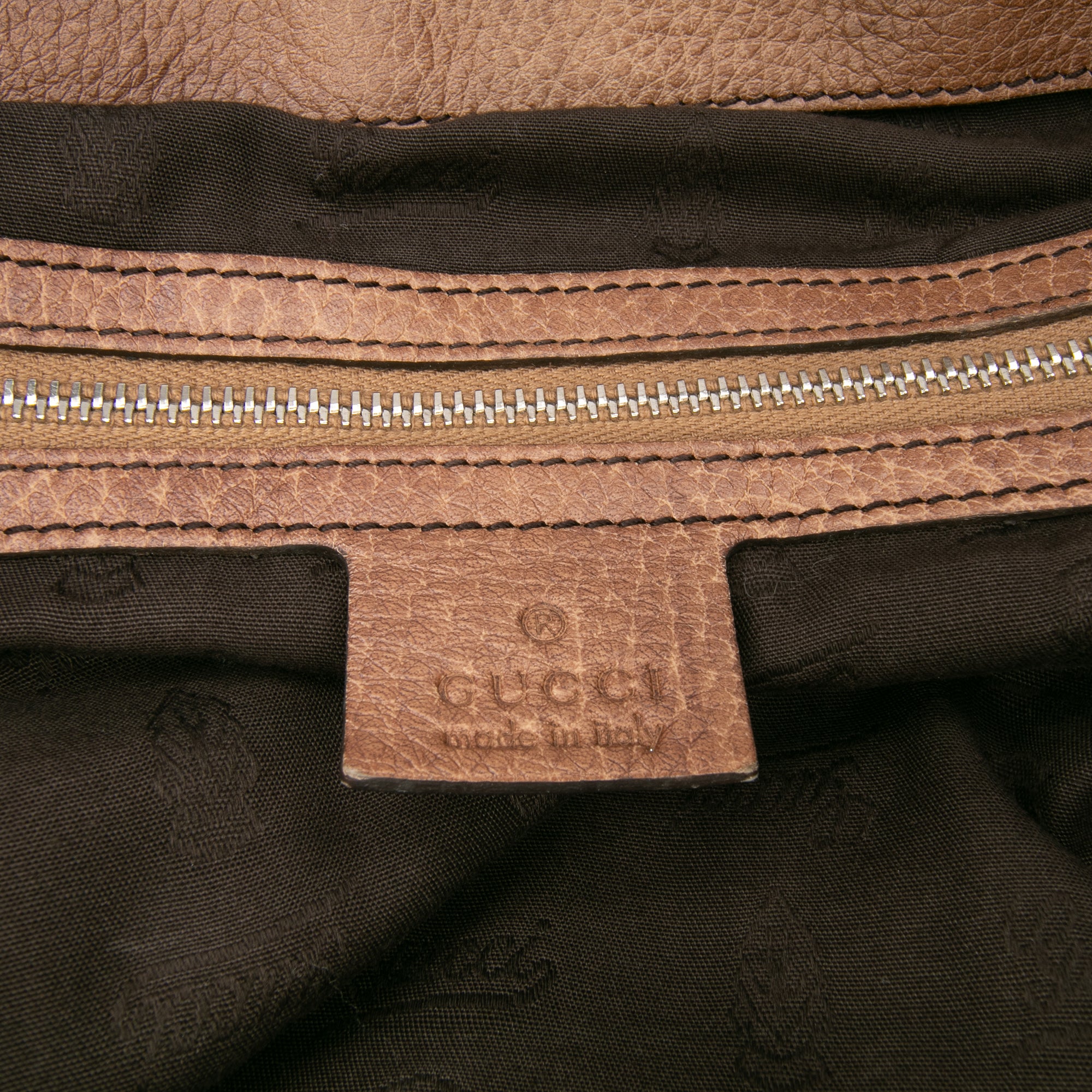 Medium GG Canvas Bamboo Bar Tote