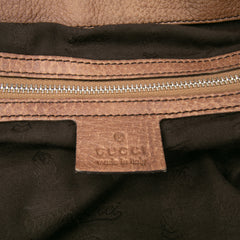 Medium GG Canvas Bamboo Bar Tote