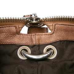 Medium GG Canvas Bamboo Bar Tote