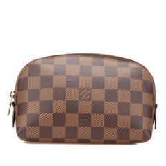 Damier Ebene Cosmetic Pouch