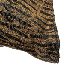 Zucca Zebra Print Canvas Diavolo Trapezio Handbag