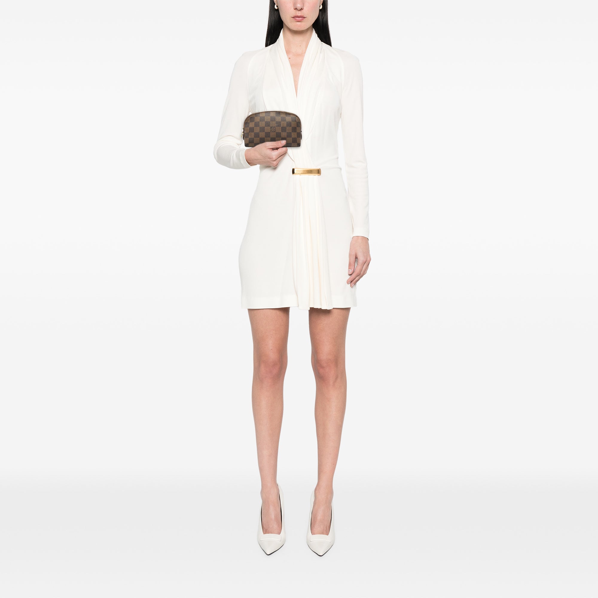 Damier Ebene Cosmetic Pouch PM