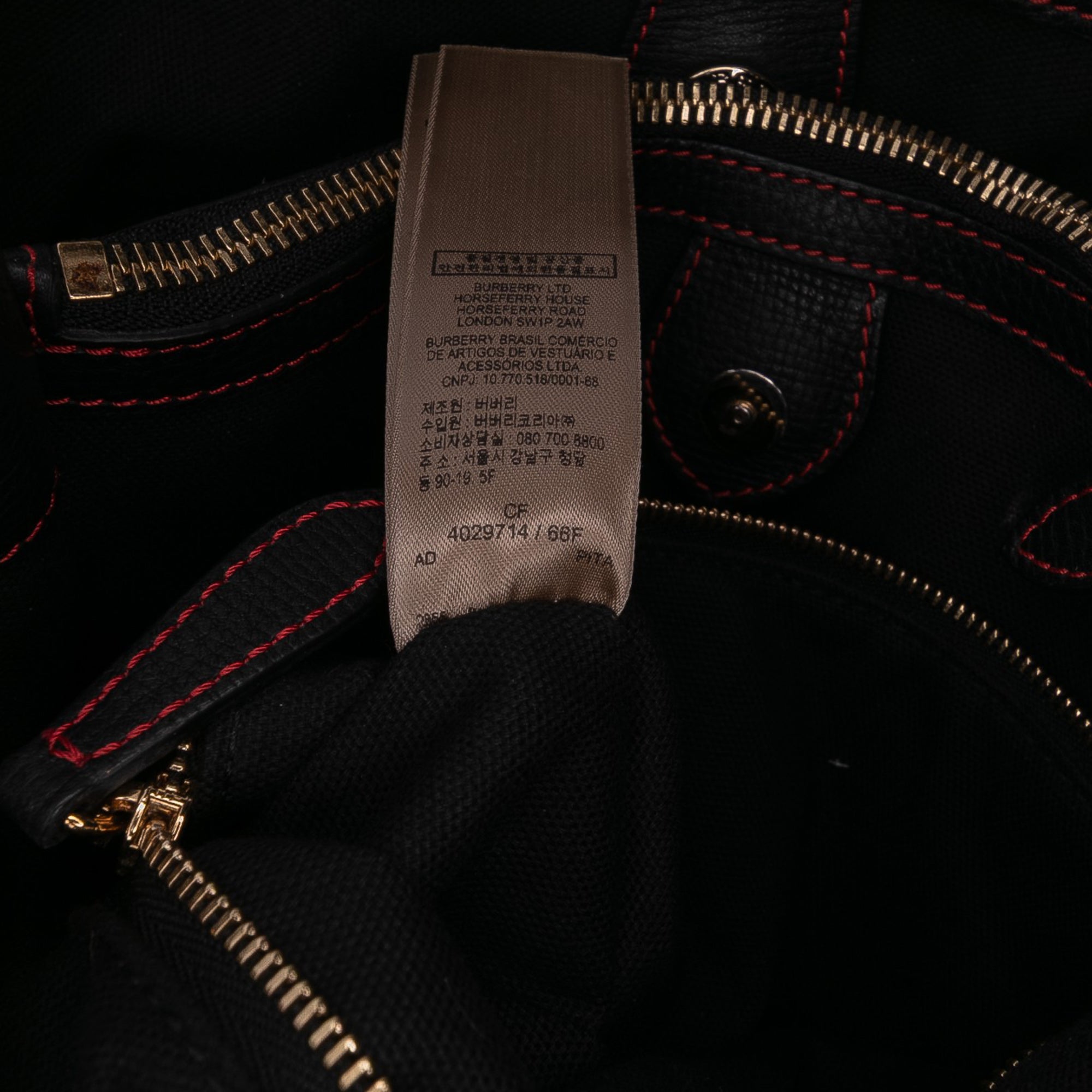 Medium Leather Patchwork and House Check Banner Satchel
