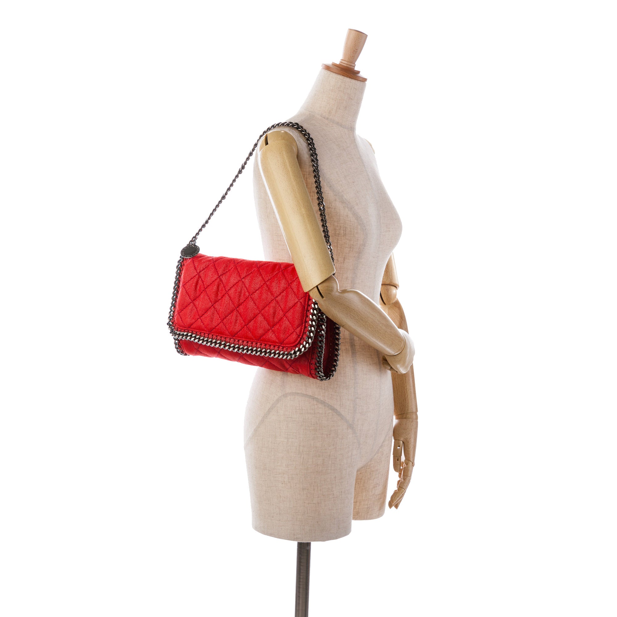 Quilted Falabella Flap Shoulder Bag_9