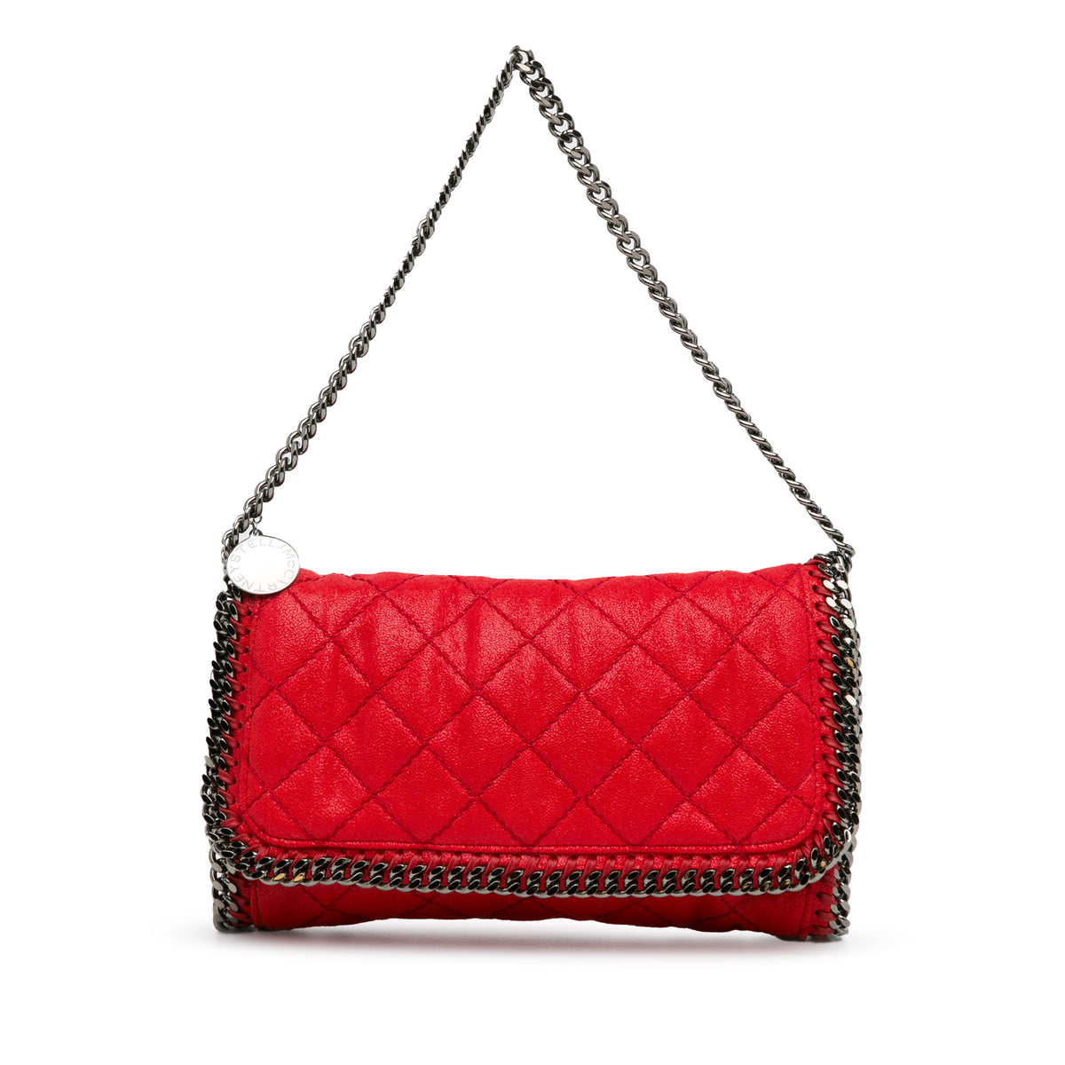 Quilted Falabella Flap Shoulder Bag_0