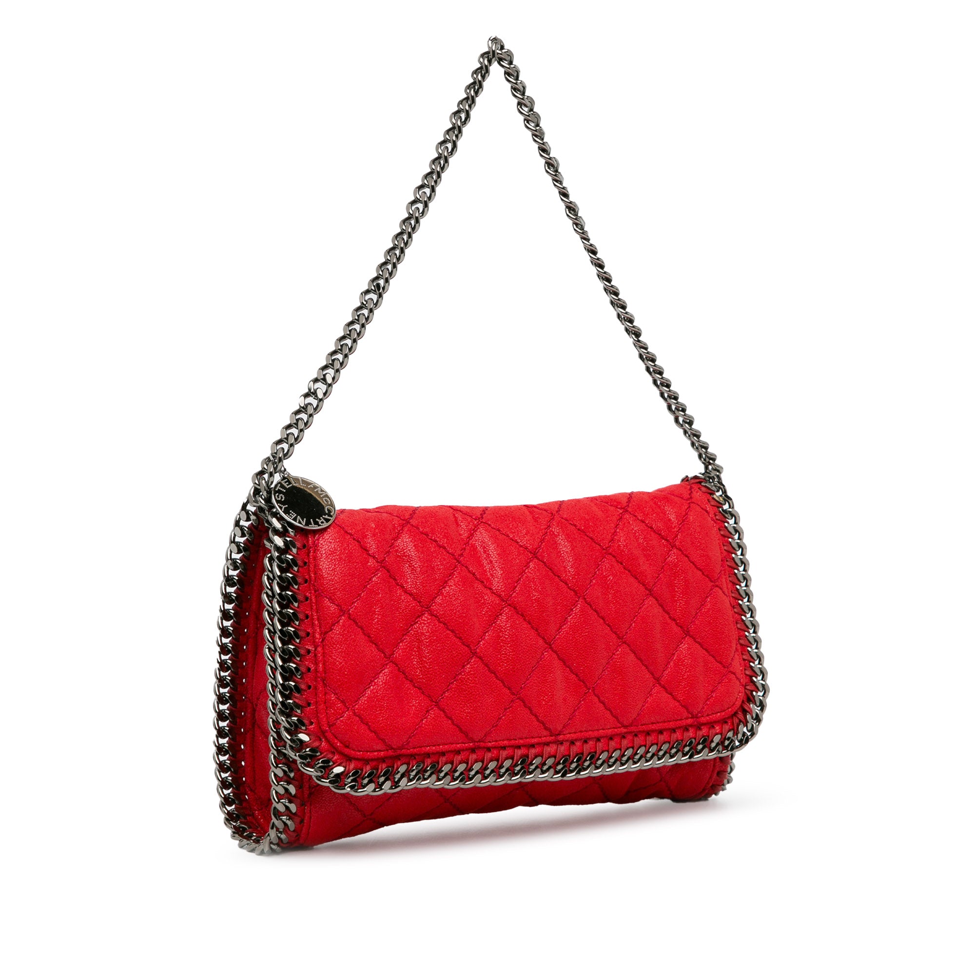 Quilted Falabella Flap Shoulder Bag_1