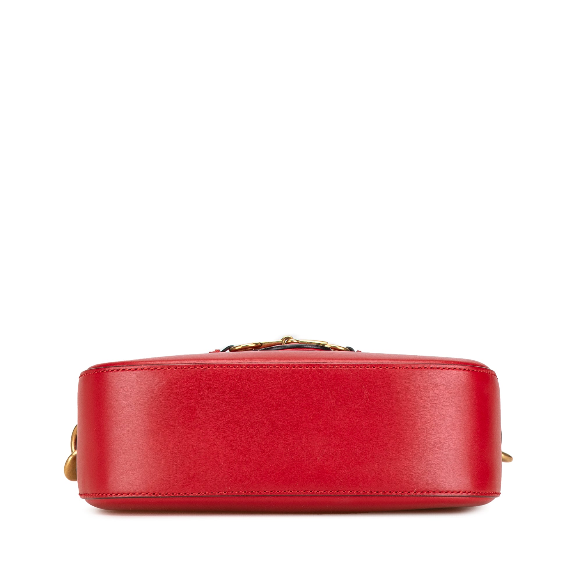 Medium Leather Lady Web Crossbody