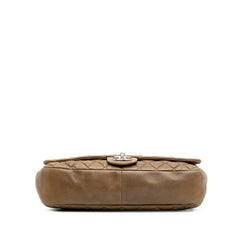 Jumbo Quilted Lambskin Coco Rain Flap