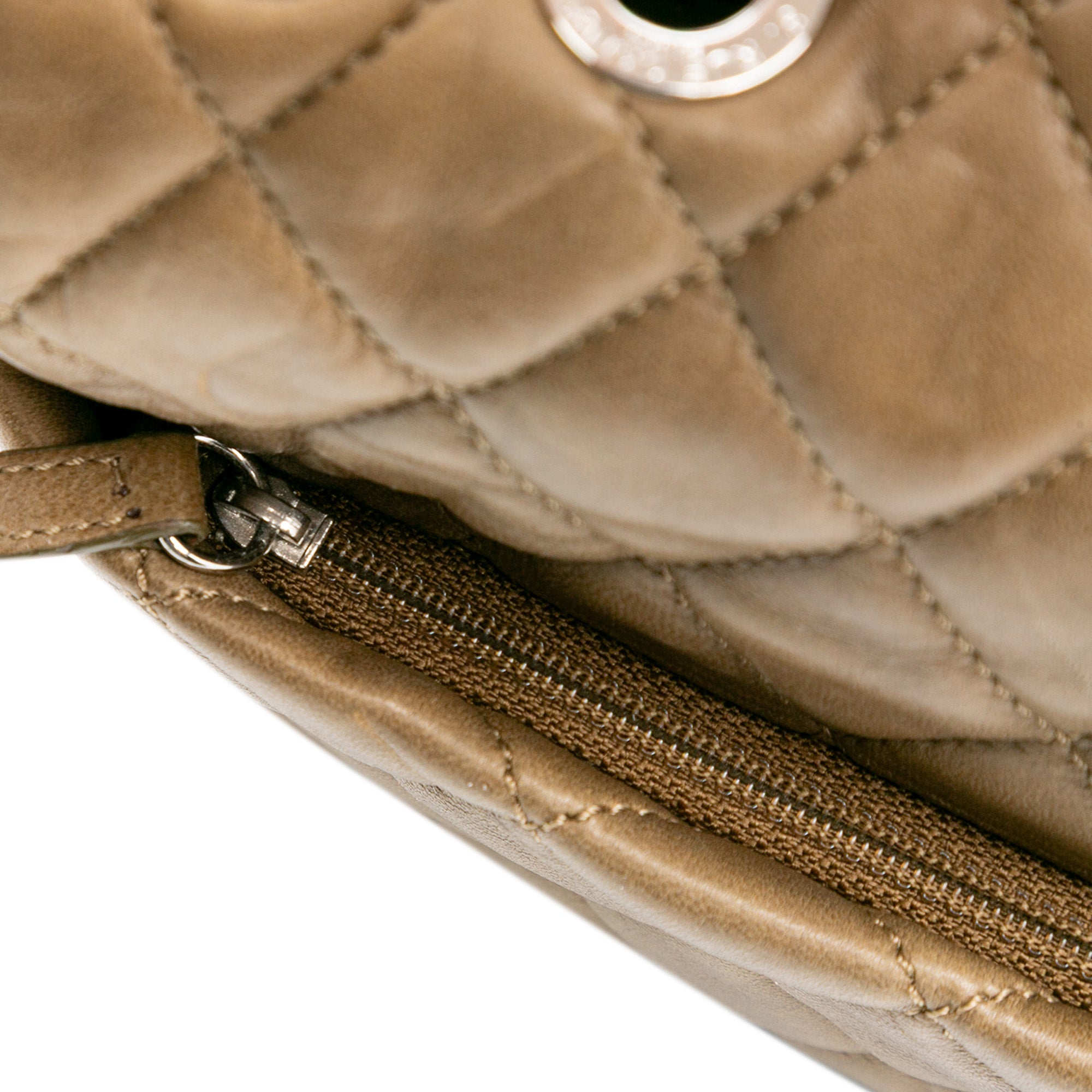 Jumbo Quilted Lambskin Coco Rain Flap