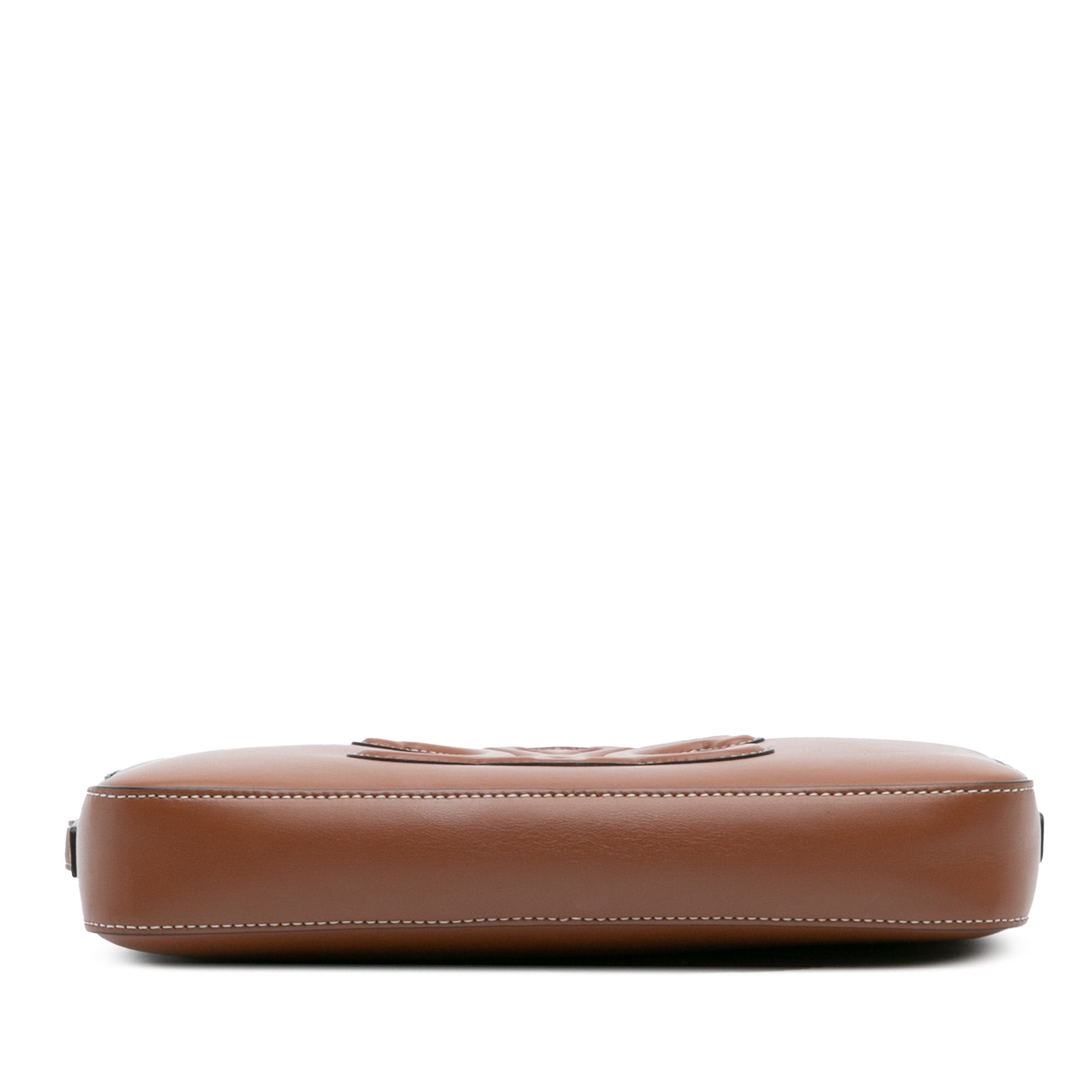 Mini Calfskin Cuir Triomphe Camera Shoulder Bag