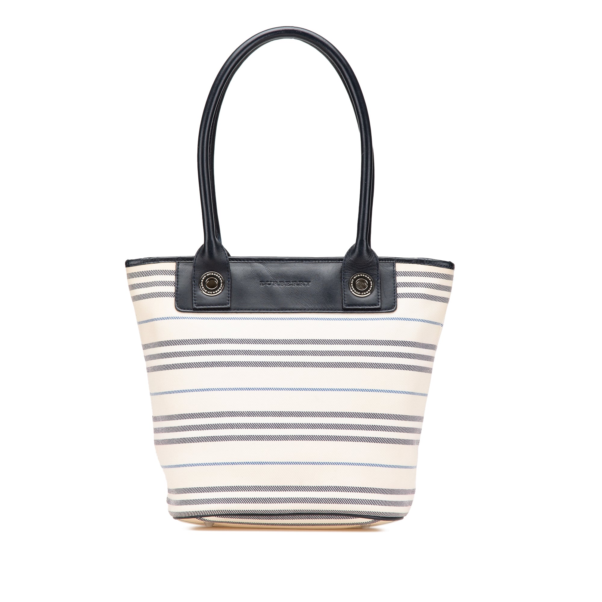Stripes Canvas Shoulder Bag
